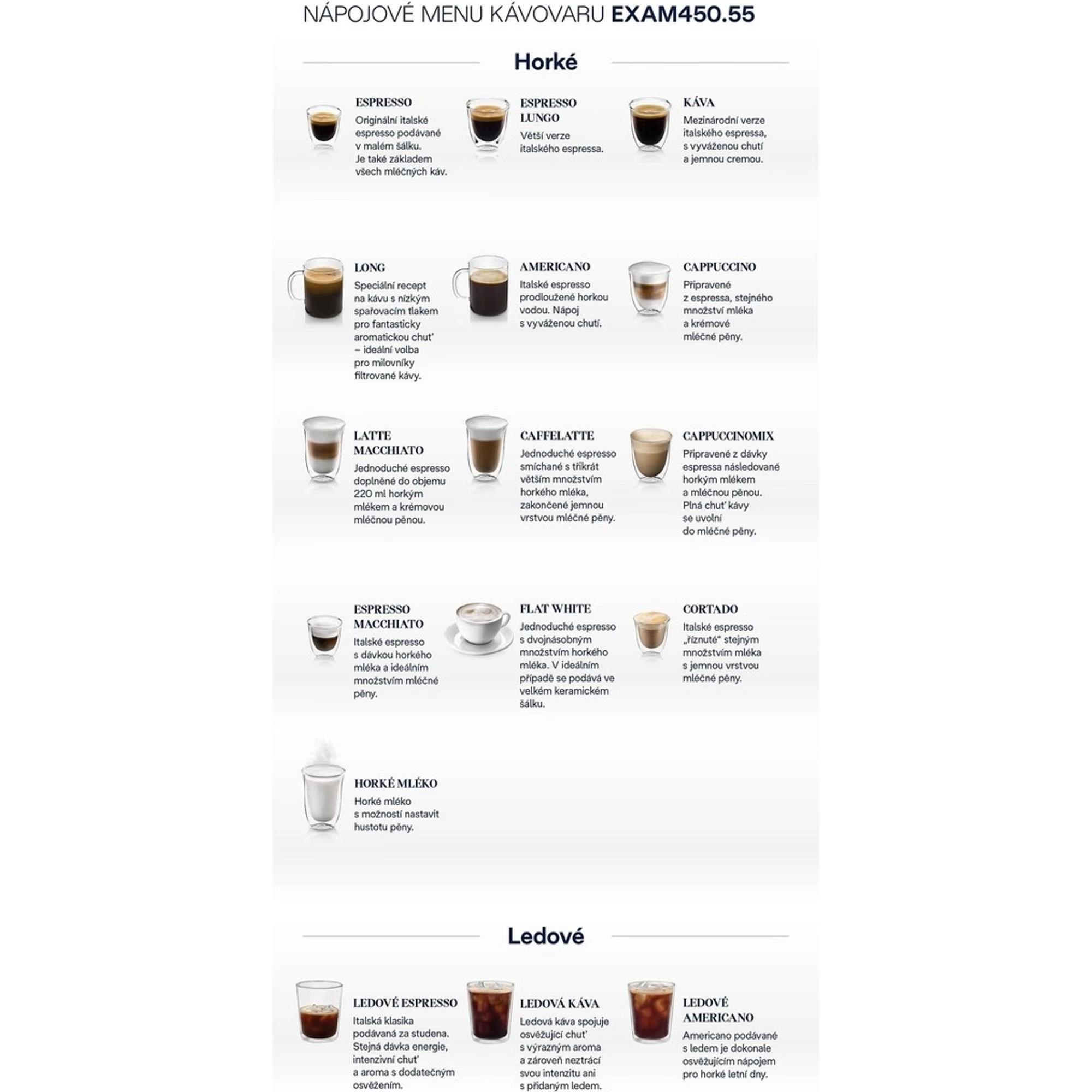 BAZAR - DeLonghi Rivelia EXAM440.55.G,  automatický kávovar šedý,  LatteCrema,  Bean Switch,  Bean Adapt,  16 nápojů - Poškoz6 