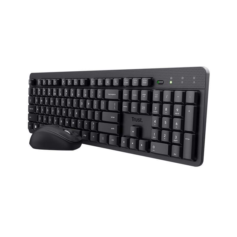 BAZAR - TRUST Set klávesnice + myš ODY II,  Bezdrátový set,  CZ/ SK - Poškozený obal (Komplet)0 