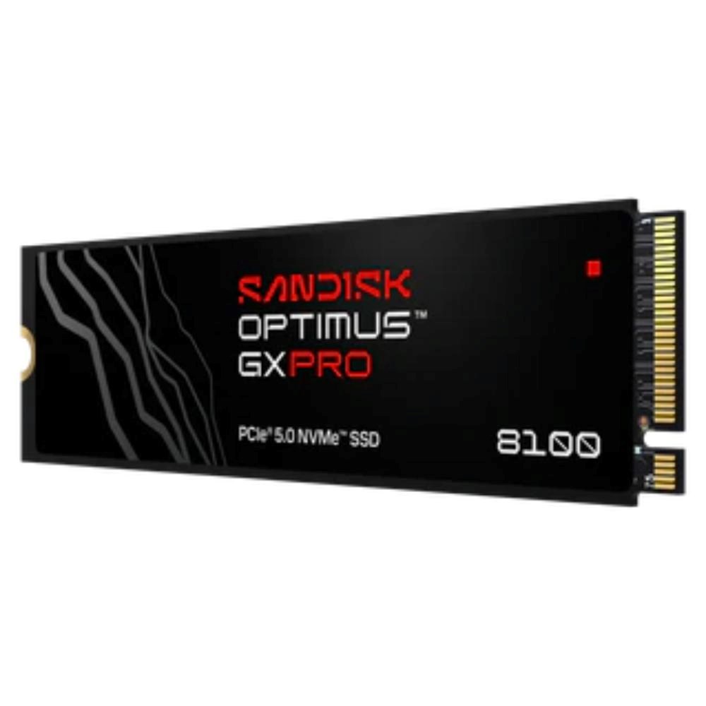 SANDISK SSD OPTIMUS GX PRO 8100 NVMe 1TB PCIe,  Gen4,  (R:14900,  W:11000MB/ s),  bez chladiče0 