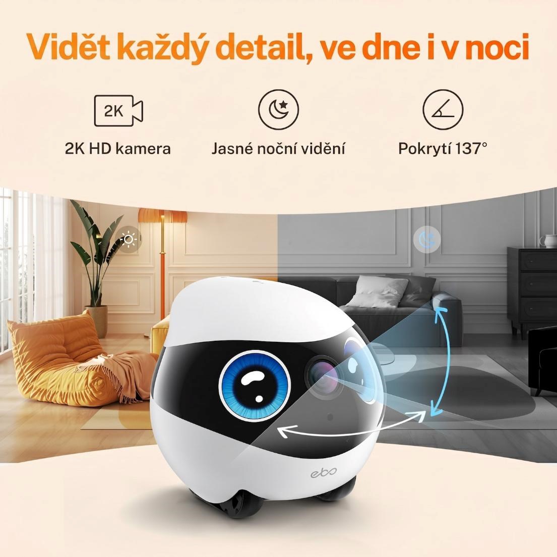 Enabot EBO Mini Sport Robotický společník2 