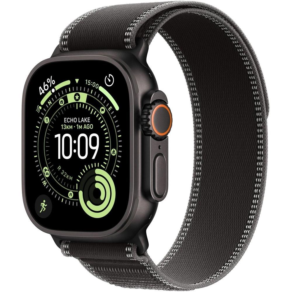 Apple Watch Ultra 3/ 49/ Elegant Band/ Black/ Charcoal