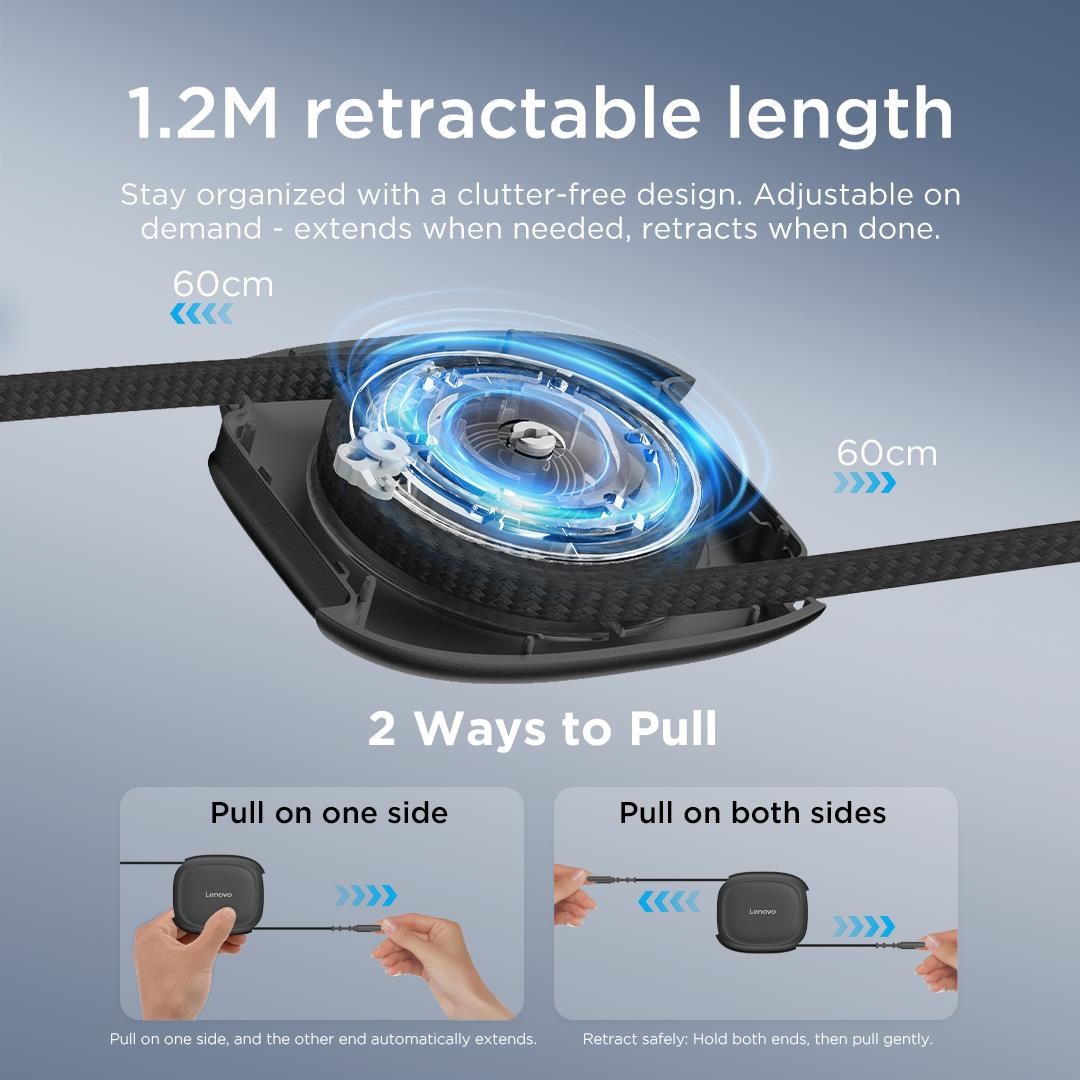 LENOVO 240W USB-C Retractable Cable4 
