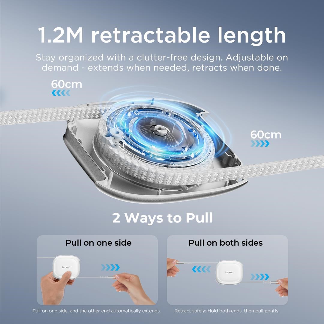 LENOVO 240W USB-C Retractable Cable4 
