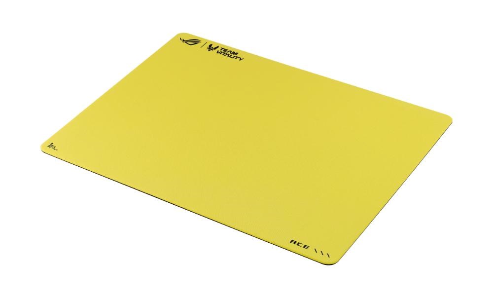 ASUS podložka pod myš ROG HONE CONTROL ACE L VITALITY ED,  420x490x4,  textil,  žlutá3 
