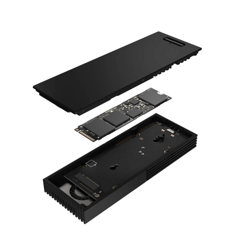 ASUS Externí box pro M.2 SSD ProArt PA410SU,  USB4,  M.2 2280,  černá4 