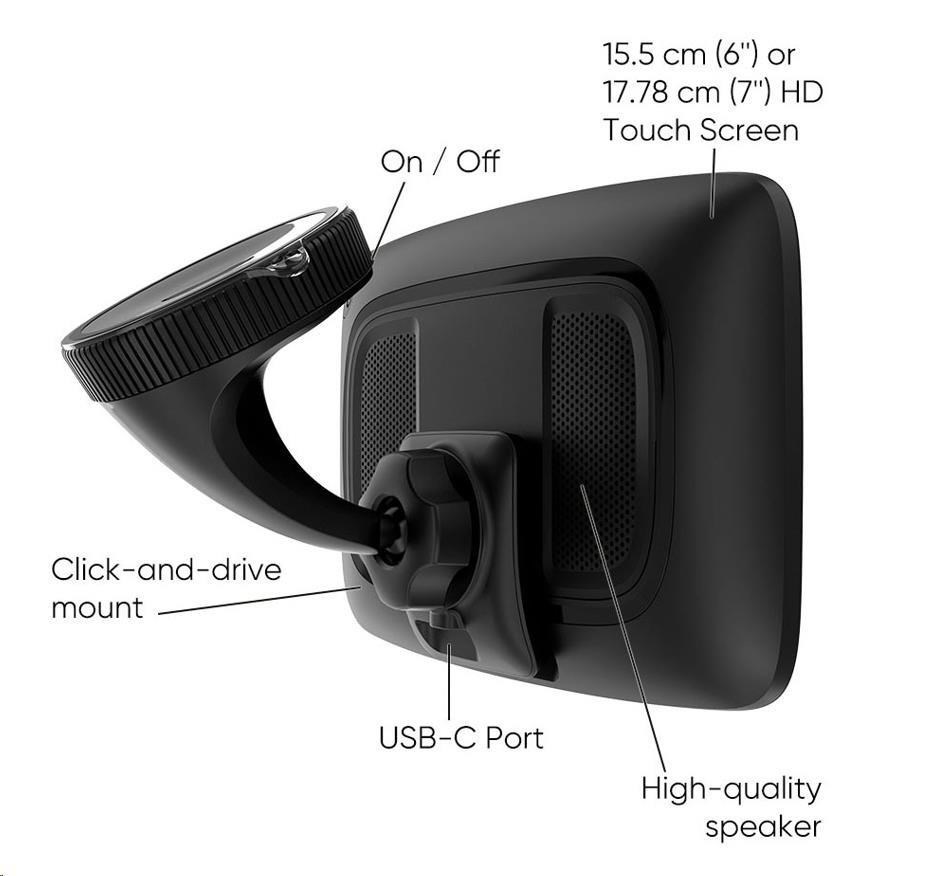 BAZAR - TomTom GO Superior 7 - Poškozený obal (Komplet)3 