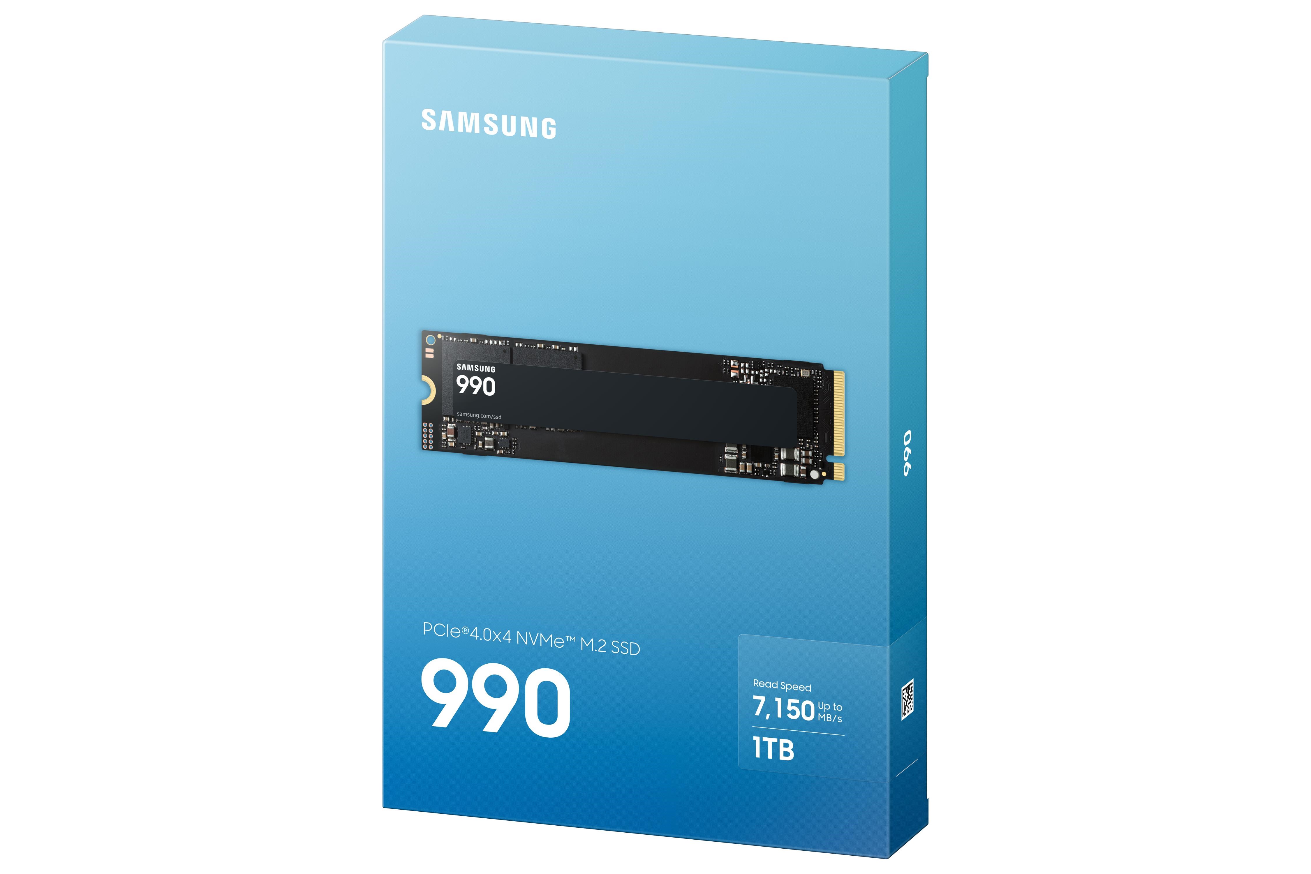 Samsung SSD 990 NVMe,  M.2 SSD 1 TB6 