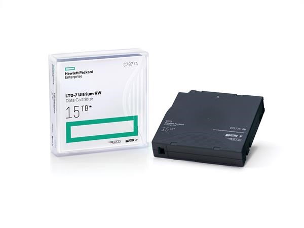 HPE LTO-7 Ultrium Non Custom Labeled Data Cartridge 20 Pack0 