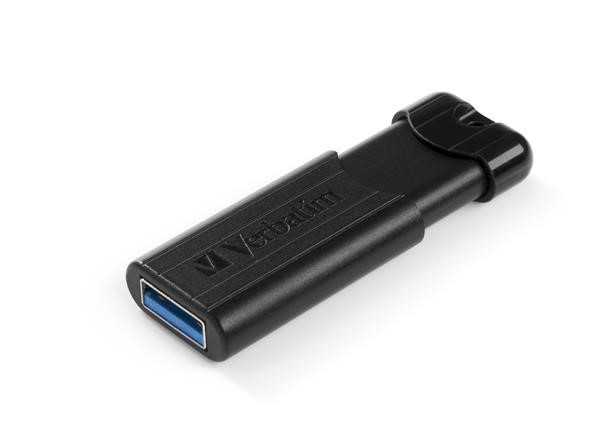 VERBATIM Flash Disk PinStripe USB 3.0,  16 GB - čierna0 
