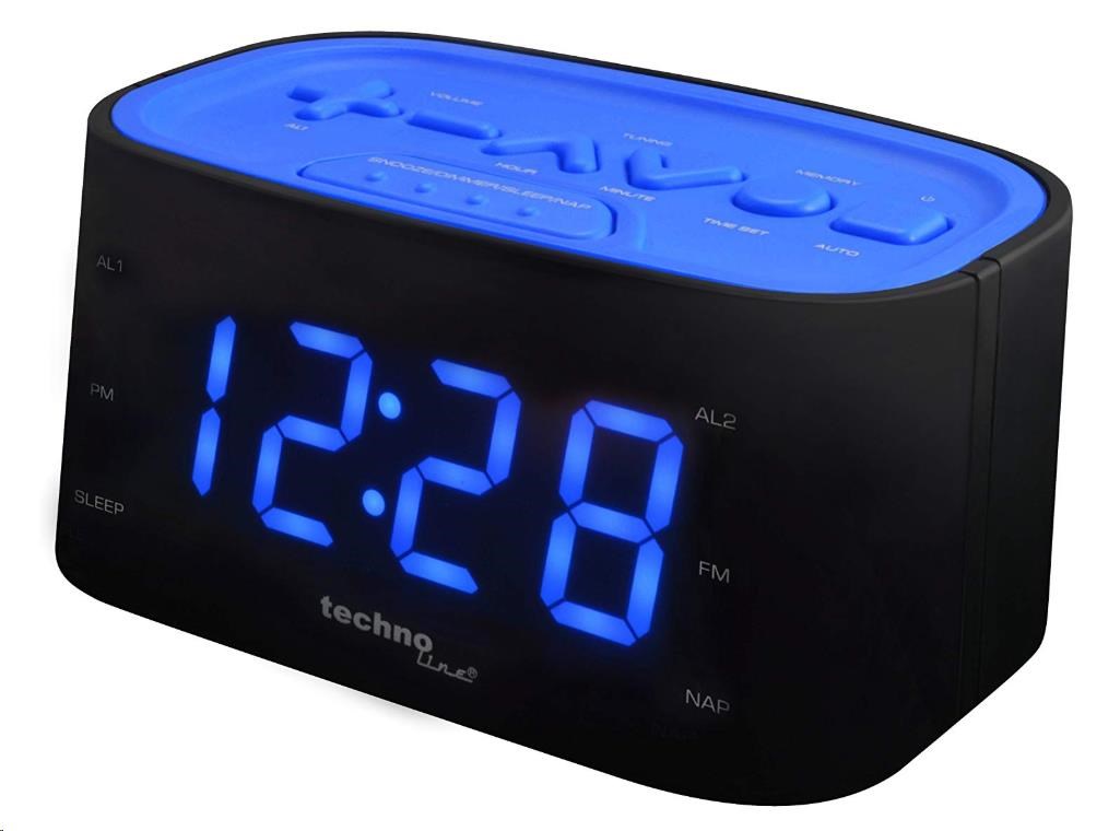 TechnoLine WT 465B - digitální budík s radiopřijímačem0 
