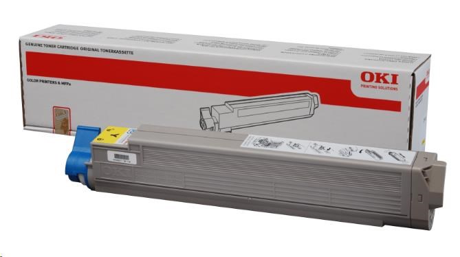 Žltý toner OKI pre C910 (15 000 strán)0 