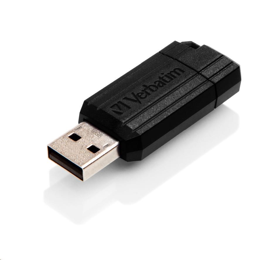 VERBATIM Flash disk 16 GB Store "n" Go PinStripe,  čierny2 