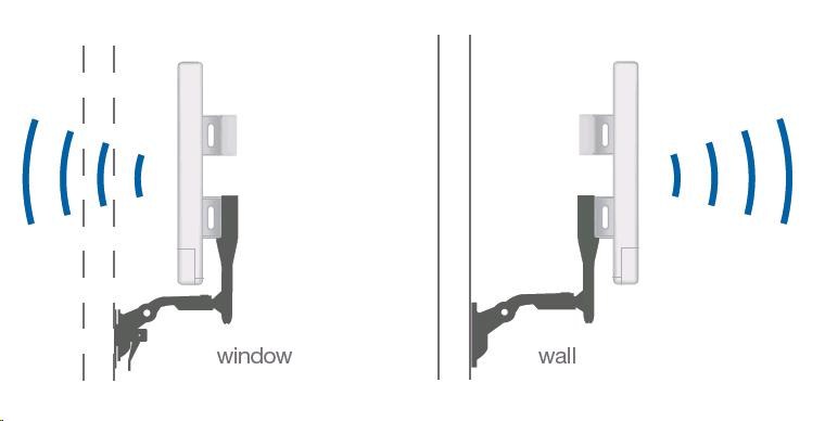 UBNT NanoStatio Mount NS-WM [držiak pre všetky typy nanostaníc na okno/ stenu]4 