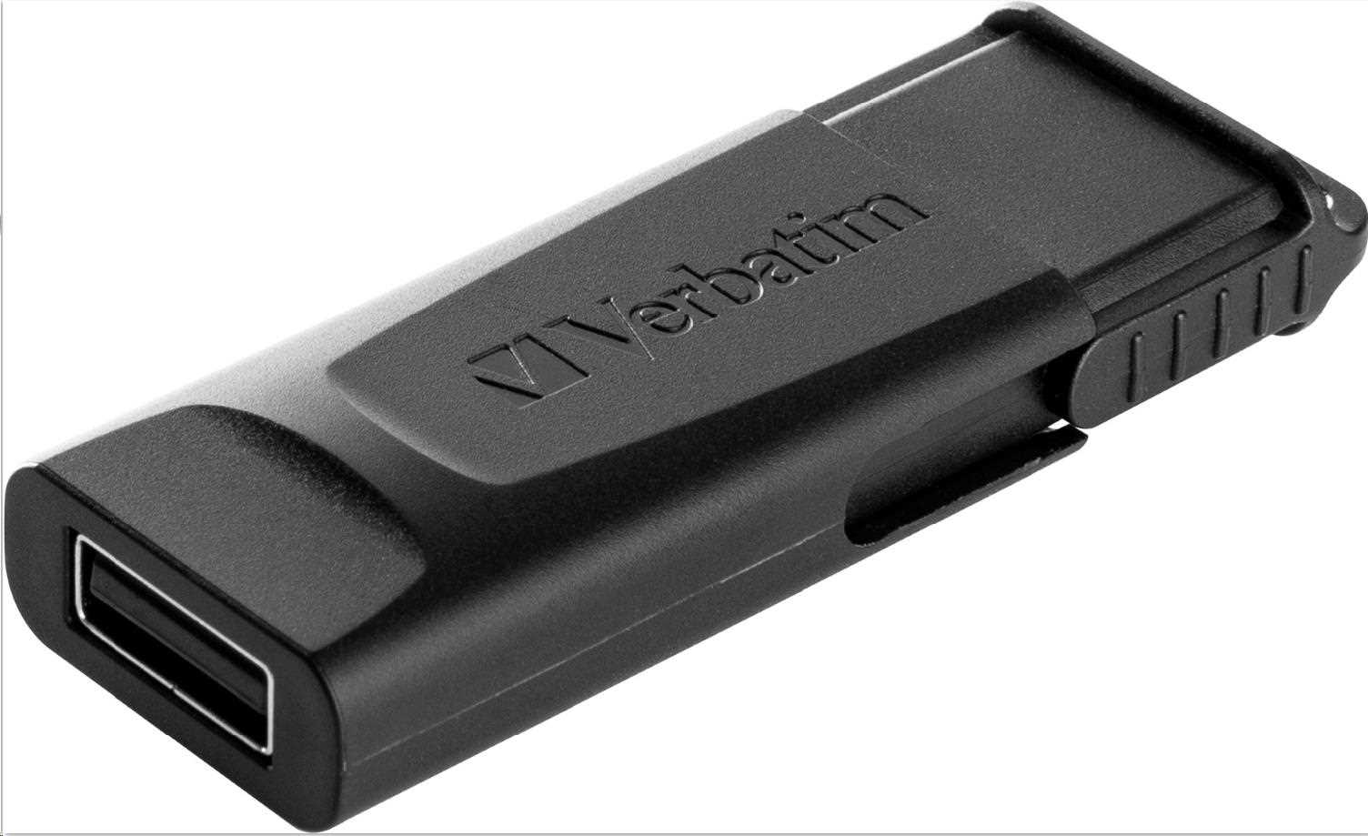 VERBATIM USB Flash disk Store "n" Go SLIDER 16 GB - čierny1 