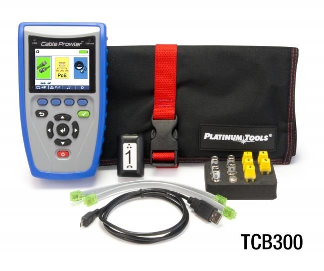 Platinum Tools CB300 (TCB300) - Cable Prowler™ analyzátor datových sítí,  made in USA1 