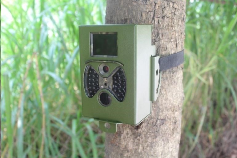 Braun kovové pouzdro pro ScoutingCam Black 3000 