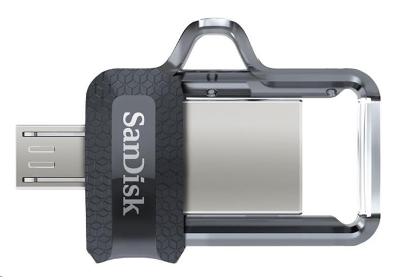 SanDisk Flash Disk 64 GB Ultra,  Duálny USB disk m3.0,  OTG0 