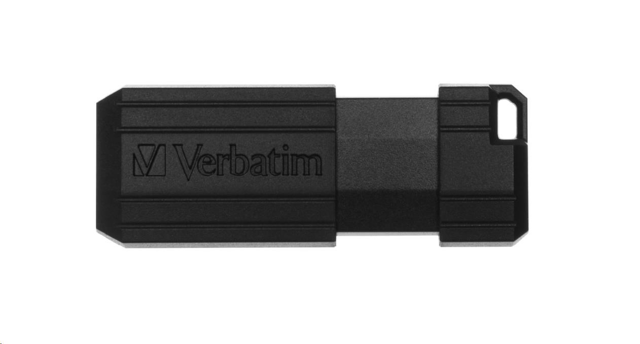VERBATIM Flash Disk 64GB USB 2.0 Store "n" Go PinStripe,  čierna0 