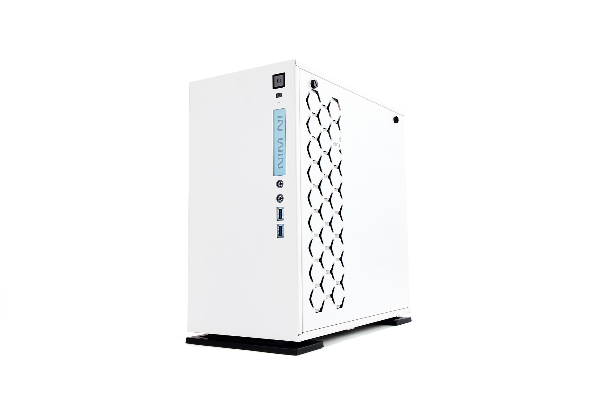 IN WIN Case 301 Mini Tower,  bez zdroja,  biela3 
