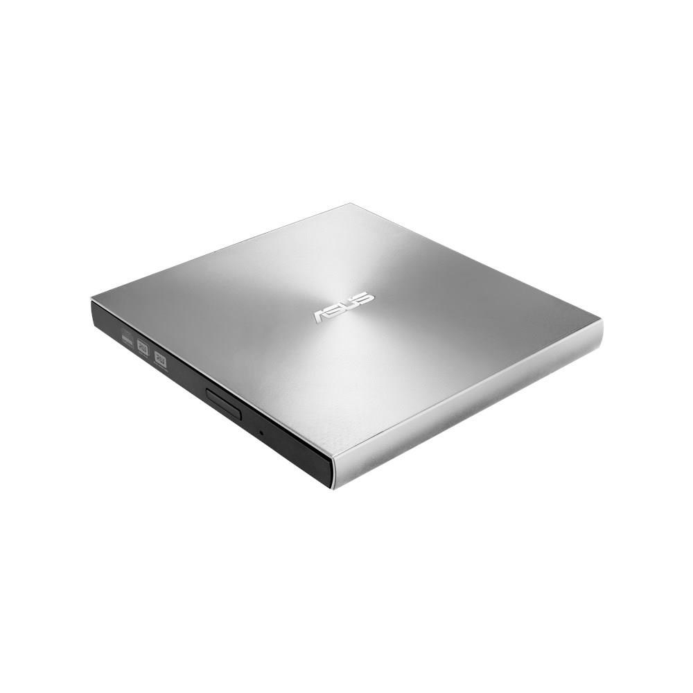 ASUS DVD ZenDrive SDRW-08U9M-U SILVER,  externá tenká DVD-RW,  USB Type-C/ Type-A,  M-DISC4 