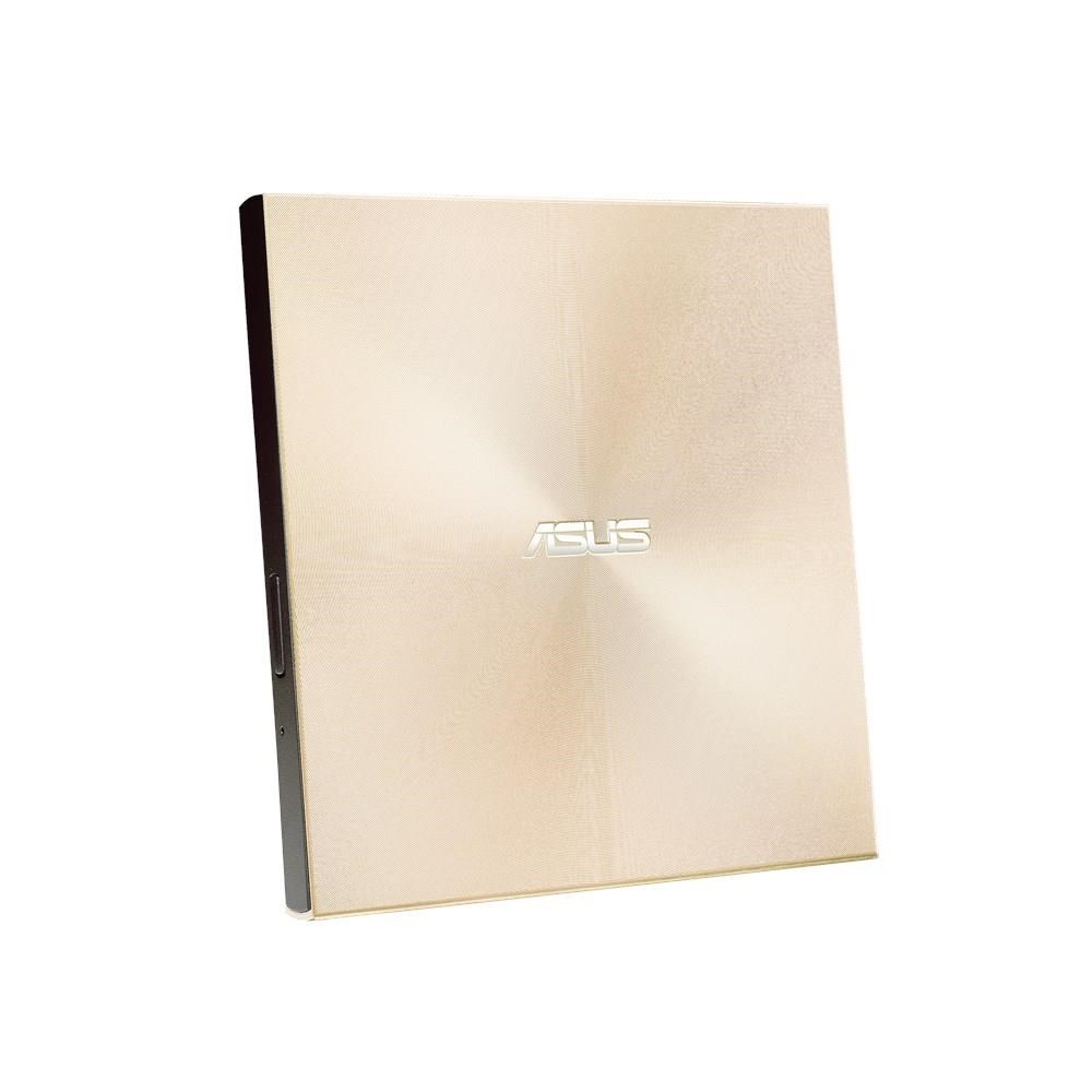 ASUS DVD ZenDrive SDRW-08U9M-U GOLD,  externá tenká DVD-RW,  USB Type-C/ Type-A,  M-DISC0 