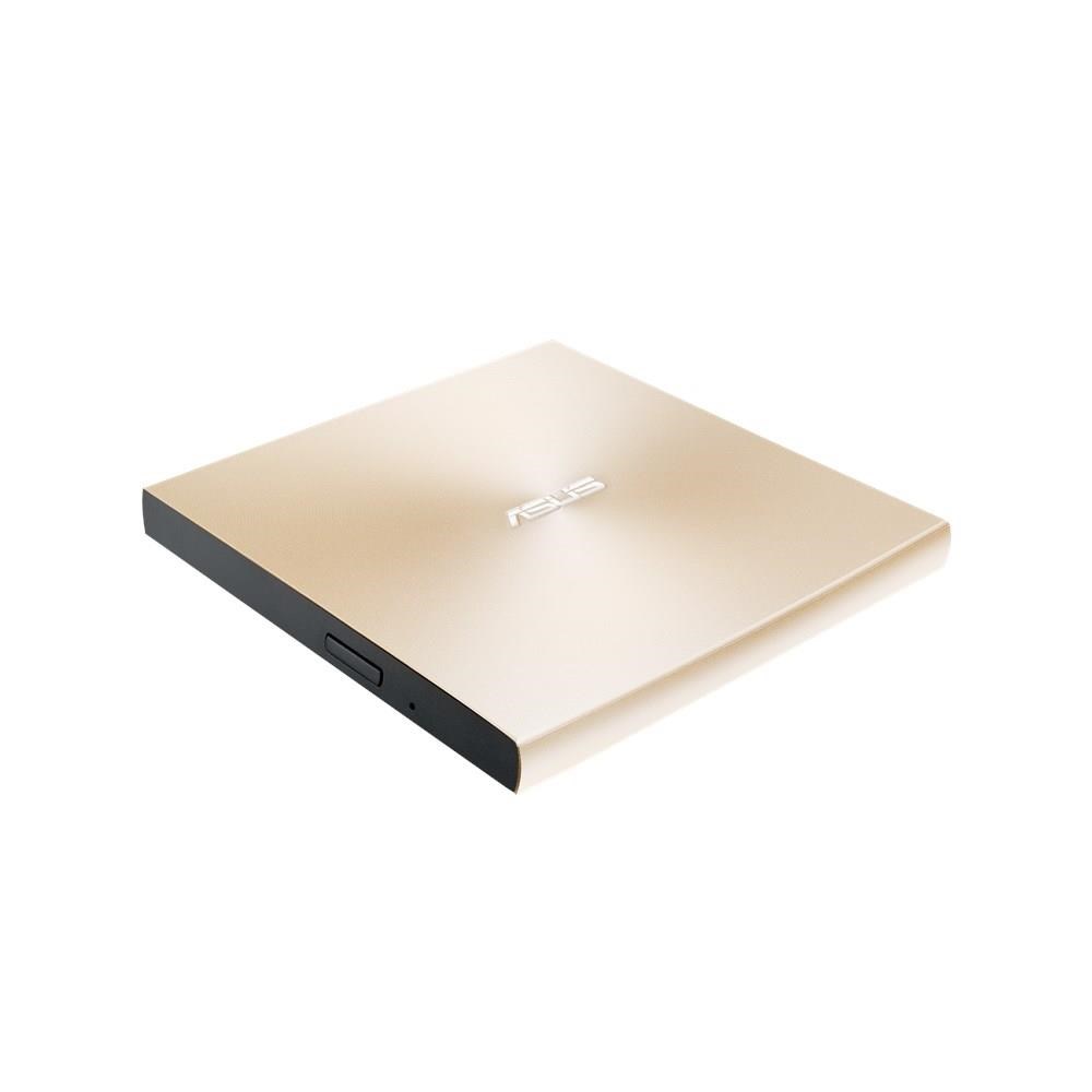 ASUS DVD ZenDrive SDRW-08U9M-U GOLD,  externá tenká DVD-RW,  USB Type-C/ Type-A,  M-DISC3 