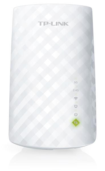 TP-Link RE200 AC750 Dual Band Wifi Range Extender/ AP, 3 interné antény, 1x10/ 100 RJ45, power schedule1