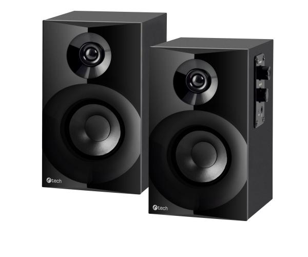 C-TECH SPK-14/ Stereo/ 12W/ Čierna