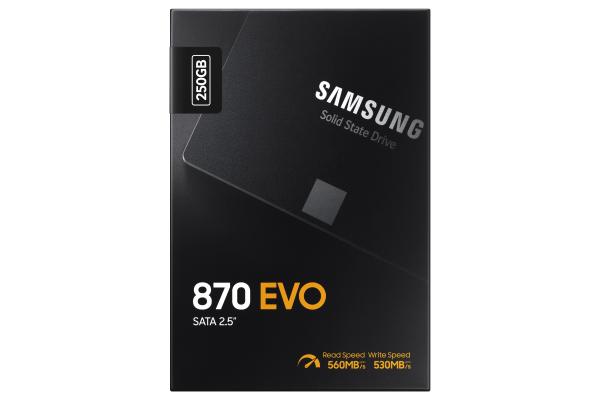 Samsung 870 EVO/ 250GB/ SSD/ 2.5"/ SATA/ 5R3