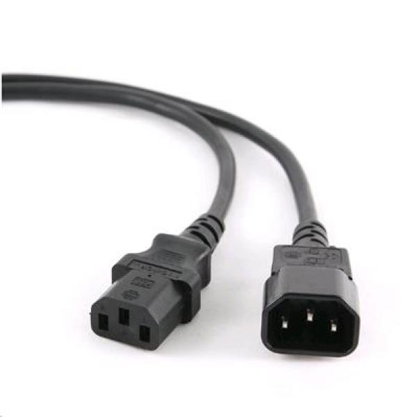 Kábel C-TECH sieťový, predlžovací, 1, 8m VDE 220/ 230V napájací