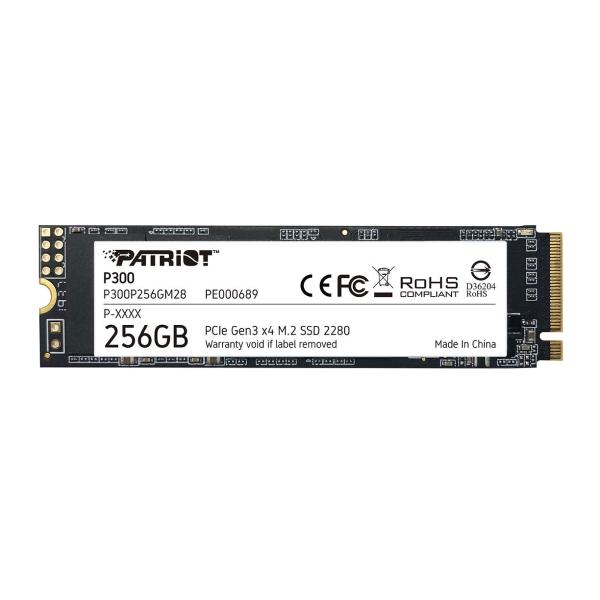 PATRIOT P300/ 256GB/ SSD/ M.2 NVMe/ 5R