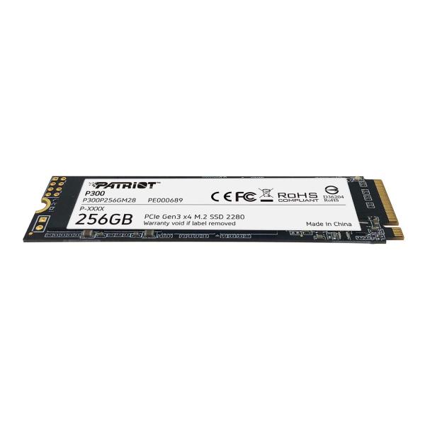 PATRIOT P300/ 256GB/ SSD/ M.2 NVMe/ 5R3
