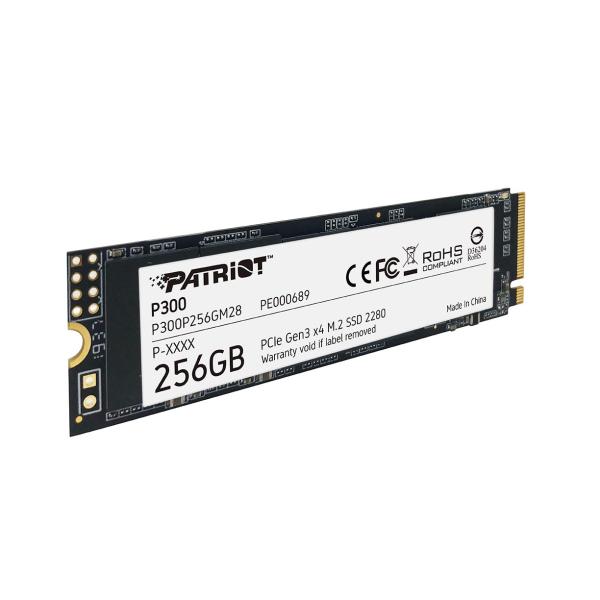 PATRIOT P300/ 256GB/ SSD/ M.2 NVMe/ 5R1