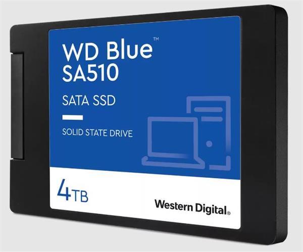 WD Blue 4TB SSD  SATA III 6Gbs, 2,5" (7 mm) ( r560MB/s, w520MB/s )