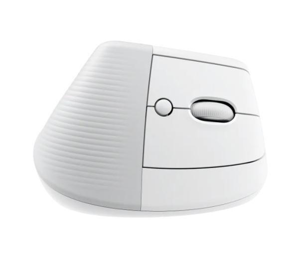 Logitech Lift/ Vertikálna/ Optická/ Pre pravákov/ 4 000 DPI/ USB+BT/ Svetlo šedá2