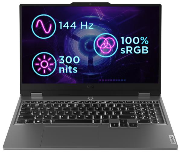 Lenovo LOQ 15IRX9 i5-13450H 16GB 1TB-SSD 15.6"FHD IPS AG RTX4060-8GB DOS Luna Grey