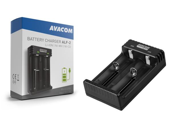 AVACOM ALF-2 - USB nabíjačka batérií Li-Ion 18650, Ni-MH AA, AAA1