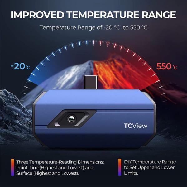 TOPDON TCView TC001 termálna infra kamera9