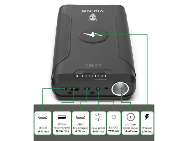 Outdoorová powerbanka Viking VIDAR II9