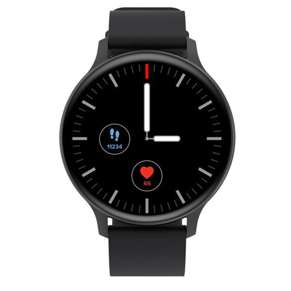 Canyon Badian SW-68, smart hodinky, BT, fareb. LCD displej 1.28´´, vodotes. IP68, 22 športov, čierne1