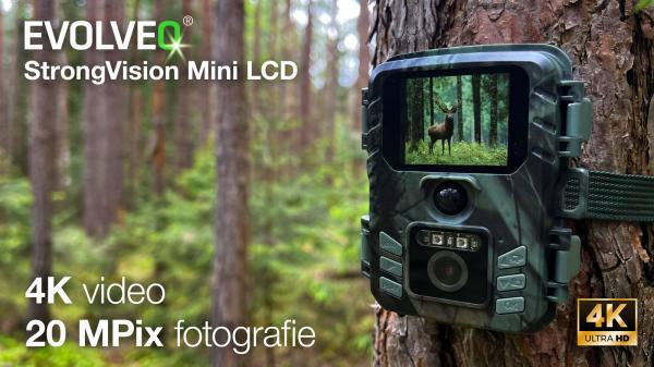 EVOLVEO StrongVision Mini LCD, fotopasca & časozberná kamera8