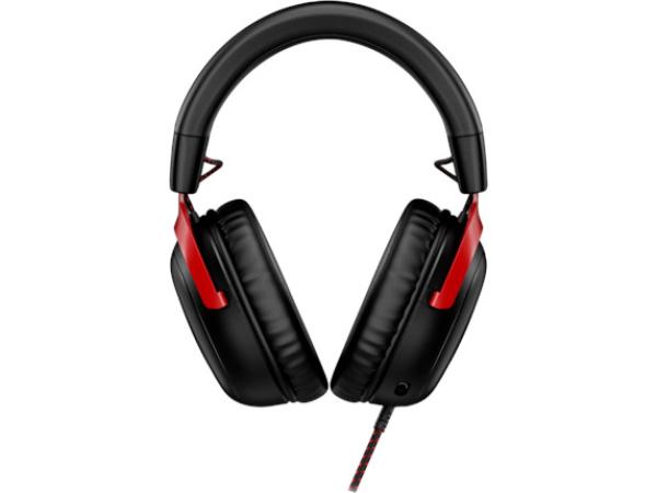 HyperX Cloud III/ ANC/ Jack/ Čierna-červená
