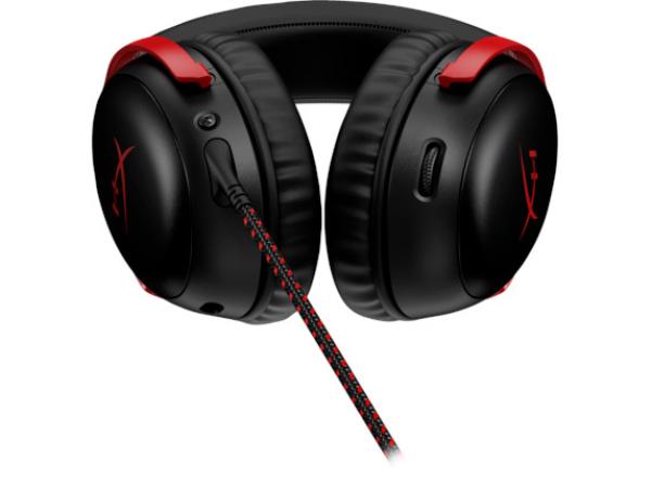 HyperX Cloud III/ ANC/ Jack/ Čierna-červená1