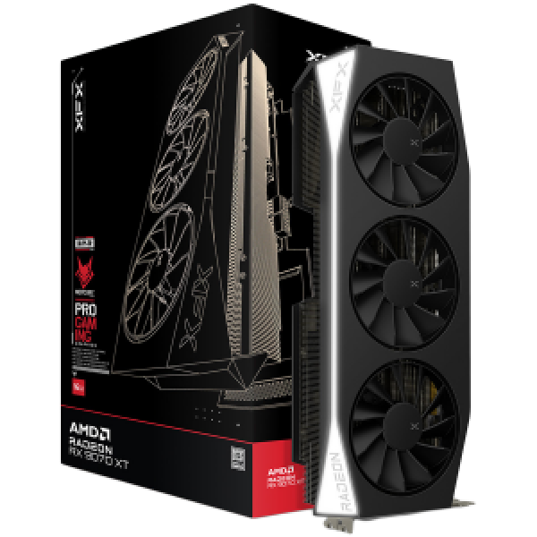 XFX Radeon RX-9070XT Mercury Gaming Edition 16GB GDDR6, 3xDP, HDMI, AMD RDNA 4