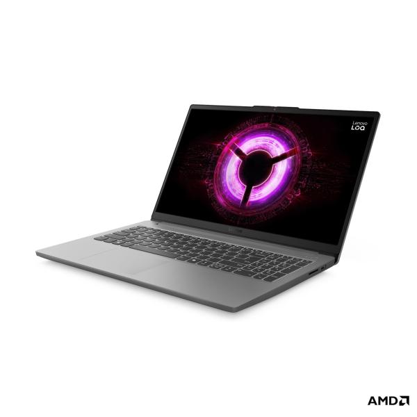Lenovo IP LOQ 15ARP10E, Ryzen 5 150, 15.6˝ 1920 x 1080 FHD, RTX3050/6GB, 16GB, SSD 512GB, FDOS, šedý, 2y CI0