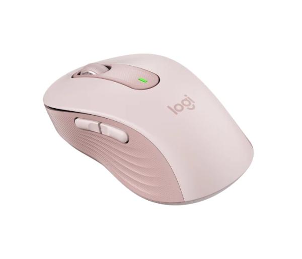 Logitech Signature M650/ Kancelárska/ Optická/ Pre pravákov/ 4 000 DPI/ USB+BT/ Ružová1