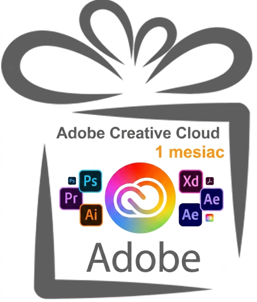 Adobe creative cloud 1 měsíc