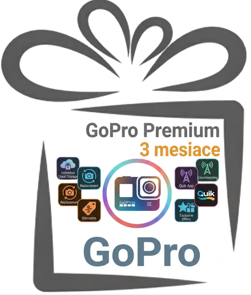 GoPro Premium+  3 mesiace