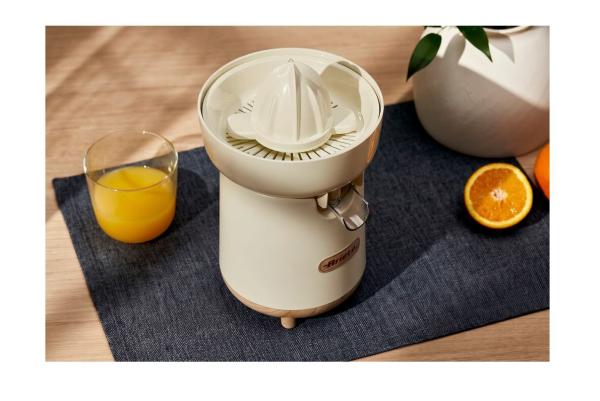 Ariete Breakfast Wood Citrus Juicer 417/06, krémový3