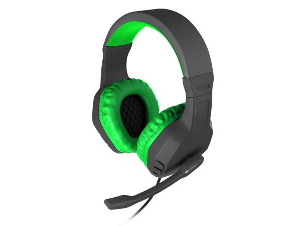 Herné stereo slúchadlá Genesis Argon 200, čierno-zelené3